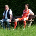 Nach gelb-roter Karte nur noch Zuschauer: Jarred Jörgens