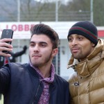 Begehrtes Selfie -Objekt: Sidney Sam