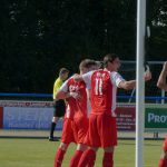 Dawid Krieger erzielt den 1:0 Siegtreffer für Kaan