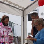 Auch Tanja schaut vorbei