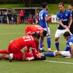 Foul an Dawid Krieger: Elfmeter! (85.)